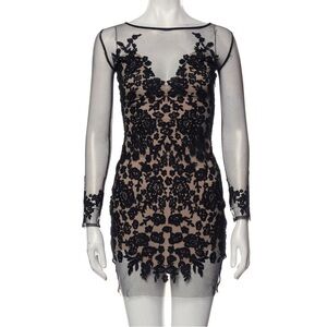 For Love and Lemons Lace Pattern Mini Dress🖤